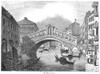 Venice: Rialto, 1834. /Na View Of The Rialto And The Rialto Bridge In Venice, Italy. Wood Engraving, English, 1834. Poster Print by Granger Collection - Item # VARGRC0033592