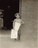 Vermont: Newsboy, 1910. /Na Young Newsboy At A Depot In Burlington, Vermont. Photograph By Lewis Hine, September 1910. Poster Print by Granger Collection - Item # VARGRC0166686