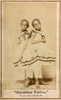 The Carolina Twins, C1866. /Nmillie And Christine Mckoy, American Conjoined Twins Who Performed As 'The Carolina Twins.' Photograph, C1866. Poster Print by Granger Collection - Item # VARGRC0408532