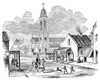 New Orleans Church, C1850. /Nstreet Scene In Front Of St. Augustine'S Church In New Orleans, Louisiana. Wood Engraving, C1850. Poster Print by Granger Collection - Item # VARGRC0017567