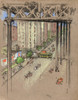 Pennell: New York City. /Na View Of 110Th Street In New York City. Drawing By Joseph Pennell, C1906. Poster Print by Granger Collection - Item # VARGRC0351740