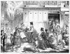 Christmas Dinner, 1848. /N'Fethching Home The Christmas Dinner.' Wood Engraving After A Drawing, English, 1848. Poster Print by Granger Collection - Item # VARGRC0038911