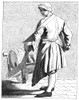 Paris: Vinegar Seller, C1740. /Na Man Selling Vinegar On The Street In Paris, France. Engraving, 1875, After An Etching By Edm_ Bouchardon, C1740. Poster Print by Granger Collection - Item # VARGRC0354635