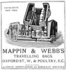 Ad: Travel Bag, 1887. /Nenglish Advertisement For Mappin And Webb'S Traveling Bags, 1887. Poster Print by Granger Collection - Item # VARGRC0354556