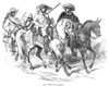 Texas Rangers, 1842. /Ntexan Mounted Militia. Line Engraving, 1842. Poster Print by Granger Collection - Item # VARGRC0016337