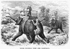 India: Tiger Hunt. /Na Tiger Hunt In India. Wood Engraving, American, 19Th Century, After Paul Philippoteaux. Poster Print by Granger Collection - Item # VARGRC0033126
