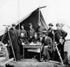 Civil War: Engineers, 1862. /Nmembers Of The U.S. Corps Of Topographical Engineers Of The Union Army At Camp Winfield Scott Near Yorktown, Virginia. Photograph By James F. Gibson, 2 May 1862. Poster Print by Granger Collection - Item # VARGRC0132072