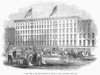 New York: Hotel, 1853. /Nthe New St. Nicholas Hotel, Broadway, New York. Wood Engraving, 1853. Poster Print by Granger Collection - Item # VARGRC0092188