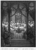 The Last Supper./Njesus And His Disciples At The Last Supper. Line Engraving, C1886. Poster Print by Granger Collection - Item # VARGRC0116702