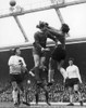 England: Soccer Game, 1970./Ngordan Banks, The Goalkeeper For Stoke City Fc Punches The Ball Away From Chris Lawler Of Liverpool During A Game, 26 December 1970. Poster Print by Granger Collection - Item # VARGRC0131438