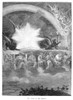 Vision Of The Throne. /Nfrom The Book Of Revelation. Wood Engraving From A 19Th Century English Bible. Poster Print by Granger Collection - Item # VARGRC0017188