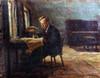 Gustav Holst (1874-1934). /Nenglish Composer. Oil On Canvas, 1910, By Millicent Woodforde. Poster Print by Granger Collection - Item # VARGRC0033758