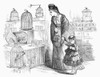 Pet Store, 1873. /Na Little Girl And Her Mother Visiting A Pet Store. Wood Engraving, American, 1873. Poster Print by Granger Collection - Item # VARGRC0093626