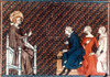King Louis Ix Of France. /N(1214-1270). King Of France, 1226-70, Teaching His Children: French Ms. Illumination, Early 14Th Century. Poster Print by Granger Collection - Item # VARGRC0021465
