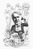 Edison: Telephone, C1880. /Ncartoon Depicting Thomas Alva Edison As The Inventor Of The Telephone. Wood Engraving, C1880. Poster Print by Granger Collection - Item # VARGRC0101679