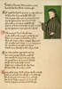 Geoffrey Chaucer /N(1340-1400). English Poet. Illumination From The Early 15Th Century Manuscript Of Thomas Hoccleve'S 'De Regimine Principum.' Poster Print by Granger Collection - Item # VARGRC0008195
