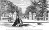 Nyc: Central Park, 1867. /Nwood Engraving. Poster Print by Granger Collection - Item # VARGRC0034336