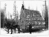 Michigan: Lumbering. /N'Logging In Michigan - A Big Load.' Wood Engraving, American, Late 19Th Century. Poster Print by Granger Collection - Item # VARGRC0029161