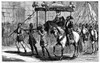 Francisco Pizarro /N(C1475-1541). Spanish Conqueror Of Peru. Pizarro'S Entry Into Cuzco, Peru. Wood Engraving, 1879. Poster Print by Granger Collection - Item # VARGRC0107369