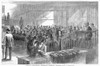 Virginia: Tobacco, 1867. /Ntobacco Exchange At Richmond, Virginia. Wood Engraving, 1867. Poster Print by Granger Collection - Item # VARGRC0098910