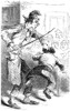 Using The Rod, 1860. /Nwood Engraving, American, C1860. Poster Print by Granger Collection - Item # VARGRC0012161