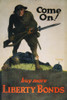 World War I: U.S. Poster. /N'Come On!' American World War I Liberty Loan Poster. Poster Print by Granger Collection - Item # VARGRC0007102