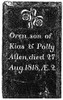 Gravestone: 19Th Century. /Nrubbing From A New England Gravestone, 19Th Century. Poster Print by Granger Collection - Item # VARGRC0077240