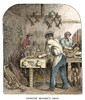 Cabinetmaker, C1865. /Na Cabinetmaker'S Workshop. Wood Engraving, English, C1865. Poster Print by Granger Collection - Item # VARGRC0074521