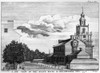 Independence Hall, 1778. /Nstate House (Independence Hall), Philadelphia. Line Engraving After C.W. Peale, 1778. Poster Print by Granger Collection - Item # VARGRC0125675