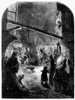 Strafford Execution, 1641. /Ncrowds Rejoicing In The Streets Of London, England, In Celebration Of The Execution Of The Earl Of Strafford, 12 May 1641. Wood Engraving, English, C1860. Poster Print by Granger Collection - Item # VARGRC0094502
