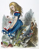 Carroll: Alice, 1865. /Nalice Upsets The Jury Box. After The Design By Sir John Tenniel For The First Edition Of Lewis Carroll'S 'Alice'S Adventures In Wonderland.' Poster Print by Granger Collection - Item # VARGRC0027133