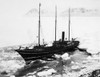 Peary'S Expedition, 1908. /Nthe Ship 'Roosevelt' In Ice Near The Coast Of Greenland, During The North Pole Expedition Led By Robert Peary, 1908-09. Photograph. Poster Print by Granger Collection - Item # VARGRC0174558