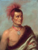 King: Pawnee, C1822. /Npeskelechaco. Republican Pawnee. Oil On Wood, C1822, By Charles Bird King. Poster Print by Granger Collection - Item # VARGRC0025980