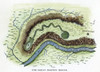 The Great Serpent Mound. /Nbuilt By Pre-Colombian Native Americans In Ohio. American Engraving, 1851. Poster Print by Granger Collection - Item # VARGRC0008598