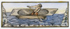 Native American Canoe, 1547. /Na Native American Man Paddling A Dugout Canoe. Woodcut From Fern_ndez De Oviedo'S 'La Historia General De Las Indias,' 1547. Poster Print by Granger Collection - Item # VARGRC0105144
