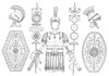 Roman Armor. /Nroman Armor And Standards. Line Engraving, 19Th Century. Poster Print by Granger Collection - Item # VARGRC0012953
