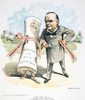 W. Mckinley Cartoon, 1896. /Namerican Cartoon, 1896, By Grant Hamilton Of William Mckinley As The Candidate Of Protection And Prosperity. Poster Print by Granger Collection - Item # VARGRC0008629
