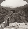 Great Wall Of China, 1901. /Nnear The Nankow Pass. Stereograph View, 1901. Poster Print by Granger Collection - Item # VARGRC0094668