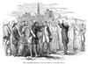 Bunker Hill, 1775. /Nthe Prayer Before The Battle Of Bunker Hill. Wood Engraving, 19Th Century. Poster Print by Granger Collection - Item # VARGRC0090233