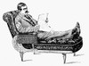 Couch, C1885. /Namerican Advertisement For 'Sargent'S Oriental Couch.' Wood Engraving, C1885. Poster Print by Granger Collection - Item # VARGRC0077677