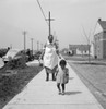Detroit, 1942. /Na Woman And Child, Tenants Of The Newly Built Sojourner Truth Homes Housing Project In Detroit, Michigan. Photograph By Arthur Siegel, February 1942. Poster Print by Granger Collection - Item # VARGRC0370729