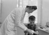 California: Health Clinic. /Na Boy Receiving Medical Attention At A Health Clinic For Migrant Workers In Farmersville, Tulare County, California. Photograph By Dorothea Lange, 1939. Poster Print by Granger Collection - Item # VARGRC0325903