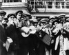 Immigrant Band, C1905. /Nimmigrants Bound For America Form A Makeshift Band On The Deck Of A Ship. Photographed By Lewis Hine, C1905. Poster Print by Granger Collection - Item # VARGRC0171922