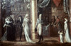 Fashionable Parisians, 1799. /Nmerveilleuses Et Incroyables. Fashionable Parisians At Palais Royal. Engraving, 1799. Poster Print by Granger Collection - Item # VARGRC0052362