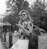 High School Tennis, 1943. /Na Student From Woodrow Wilson High School In Washington, D.C. Waiting To Use A Tennis Court. Photograph By Esther Bubley, 1943. Poster Print by Granger Collection - Item # VARGRC0525939