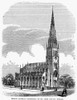 Charleston, 1857. /N'Roman Catholic Cathedral Of St. John And St. Finbar.' Charleston, South Carolina. Wood Engraving, 1857. Poster Print by Granger Collection - Item # VARGRC0078164