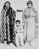 Maria Martinez (1887-1980). /Ntewa Native American Potter. Maria Martinez, At Right, With Her Husband Julian And Son Popovi Da, At San Ildefonso Pueblo, New Mexico. Photograph, C1925. Poster Print by Granger Collection - Item # VARGRC0038537