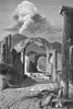 Pompeii: Forum Street. /Nruins Of The Street Of The Forum. Wood Engraving, 19Th Century. Poster Print by Granger Collection - Item # VARGRC0041192