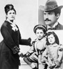 Arturo Toscanini (1867-1957). /Nitalian Orchestral Conductor. At Age 8 With His Sister And Aunt; Inset, At Age 34. Poster Print by Granger Collection - Item # VARGRC0061900