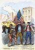 New York: Draft Riots 1863. /Nsome Of The Ringleaders Of The New York City Draft Riots Of 13-16 July 1863: Contemporary Colored Engraving. Poster Print by Granger Collection - Item # VARGRC0008440